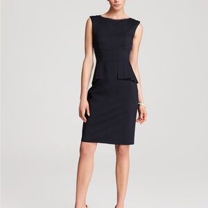 Tahari | Peplum Sheath Sleeveless Dress